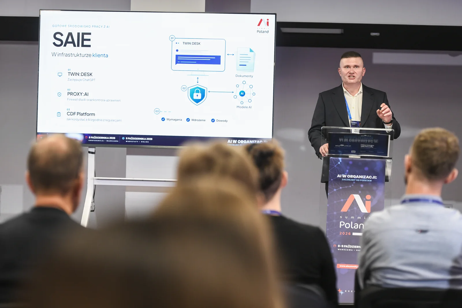 SAIE presentation at AI Summit Poland 2026