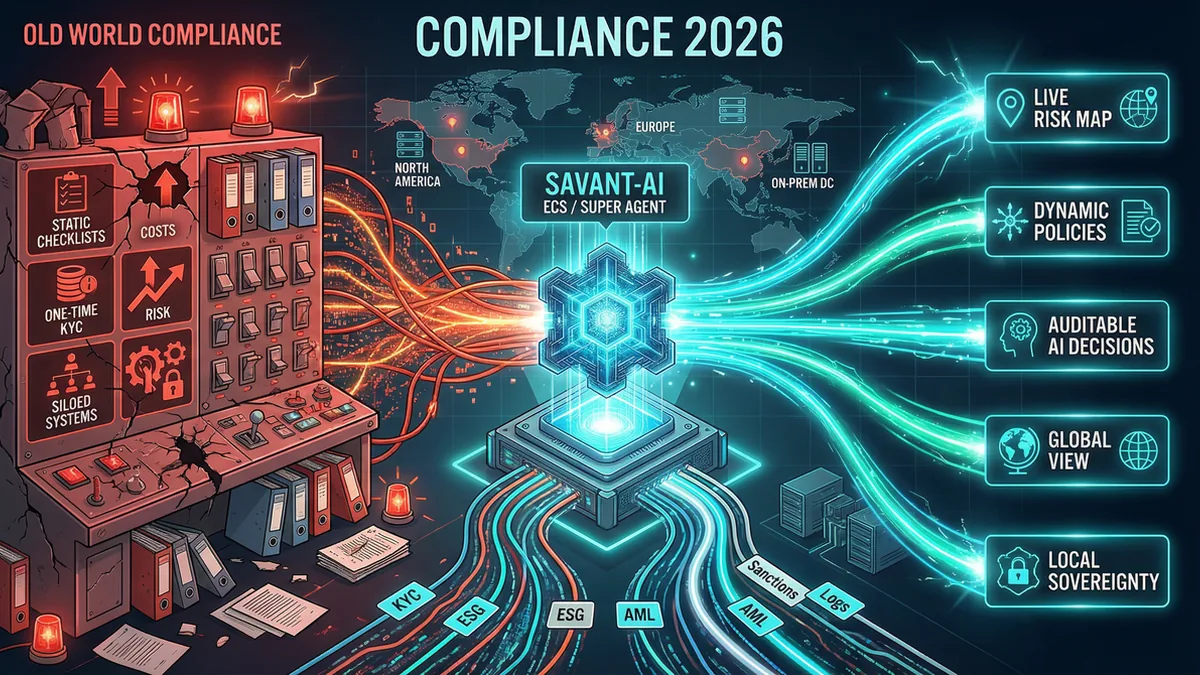SAVANT-AI: compliance, które dotrzymuje kroku 2026 rokowi