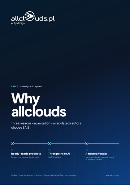 Cover: Brochure: Why allclouds.pl